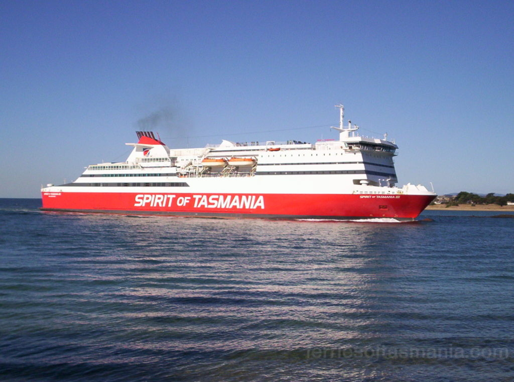 spirit of tasmania travel time