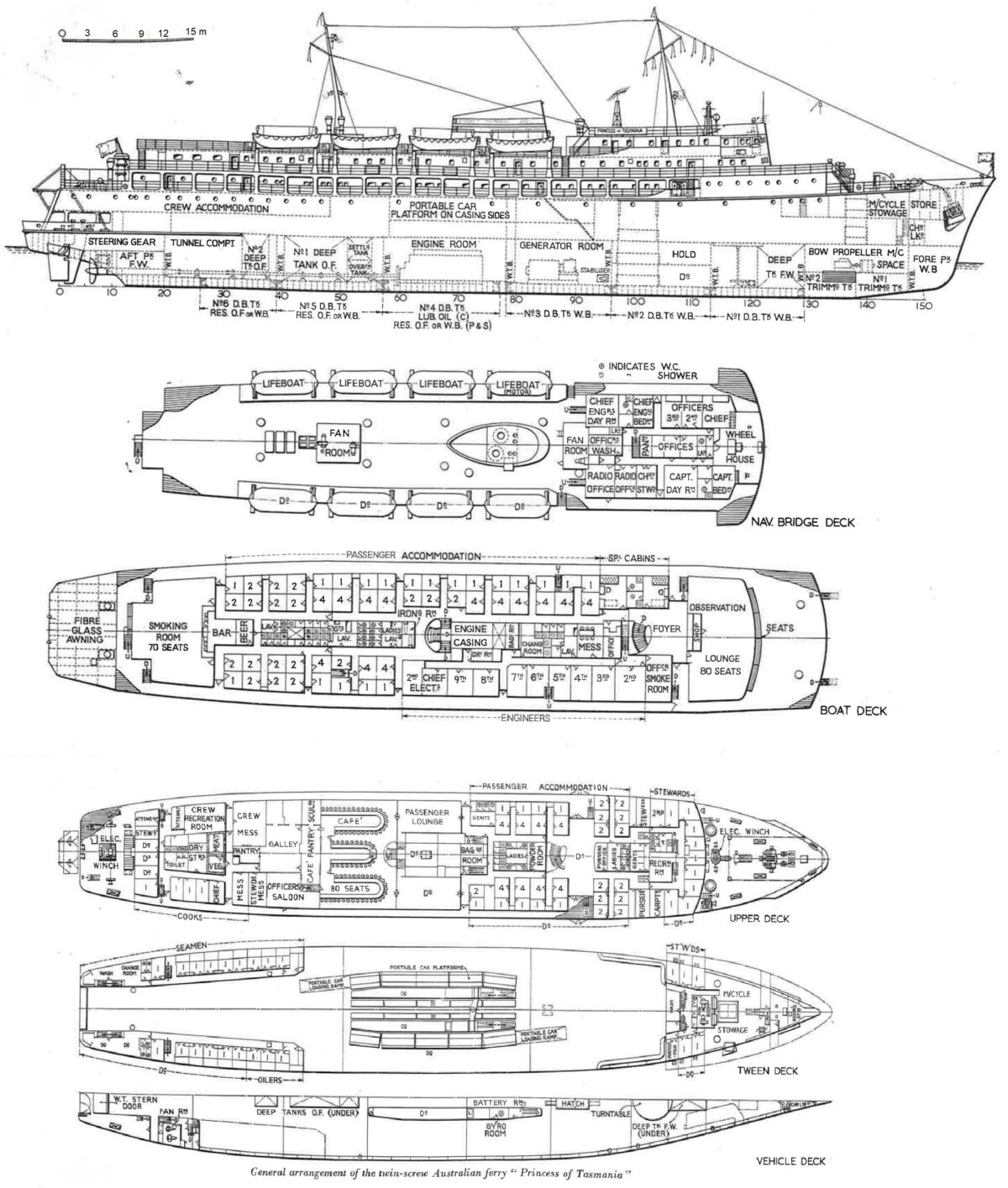 Princess Of Tasmania - Ferries of Tasmania